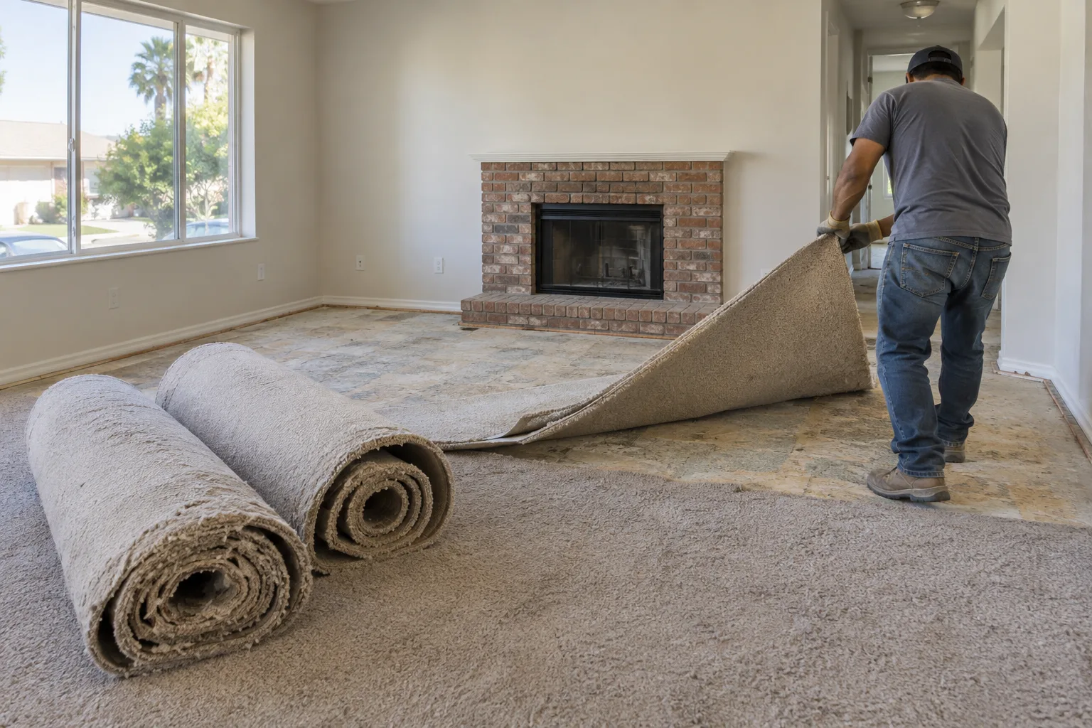 Wall-to-Wall Carpet Removal